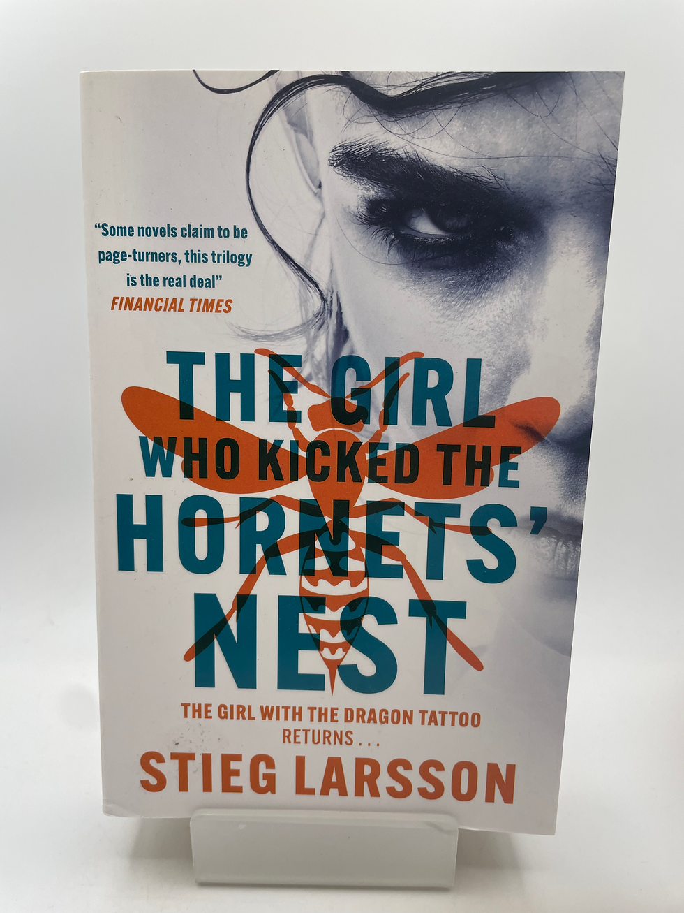 Thumbnail: The Girl Who Kicked the Hornets' Nest - Stieg Larsson