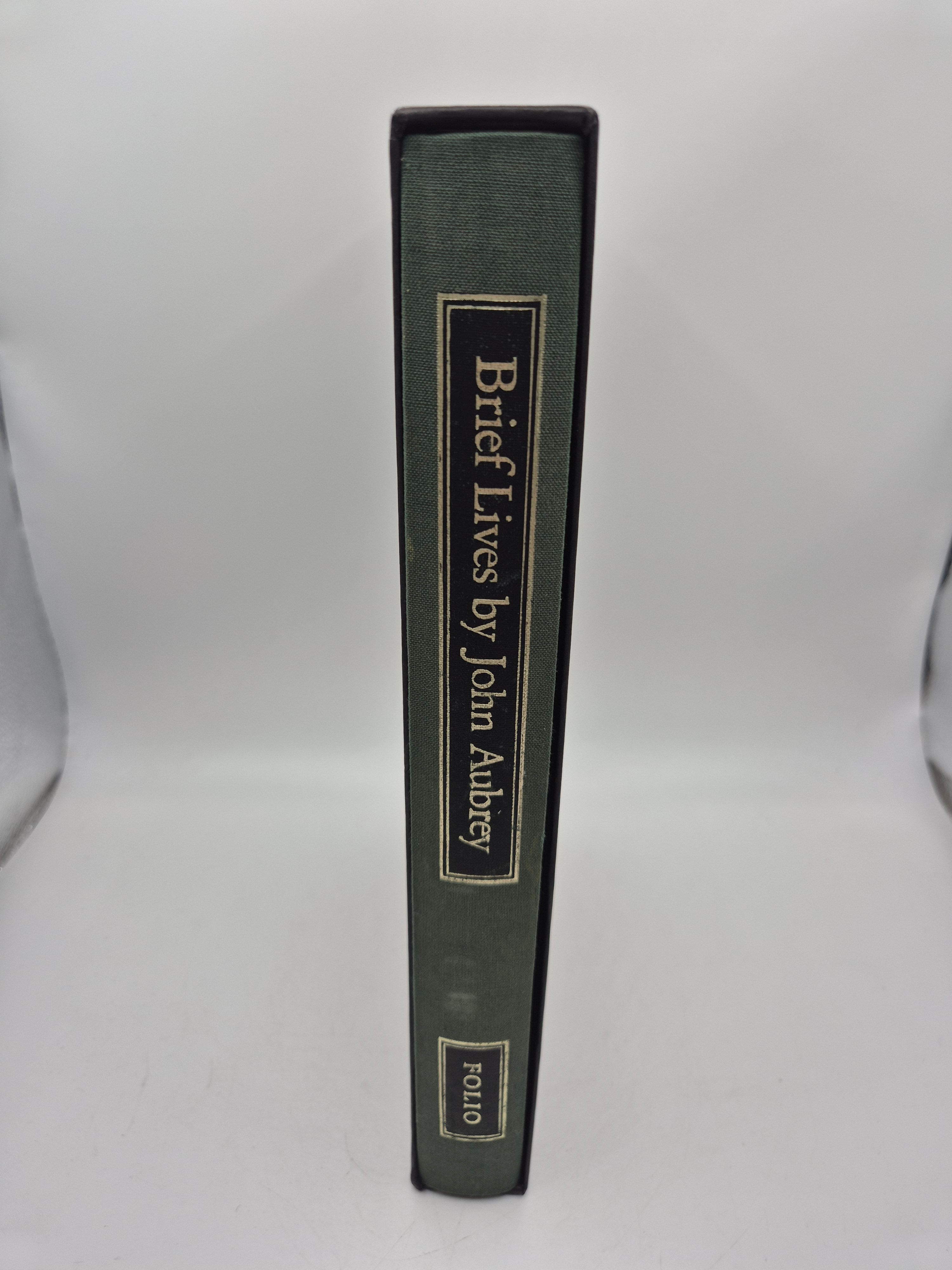 Brief Lives - John Aubrey - The Folio Society