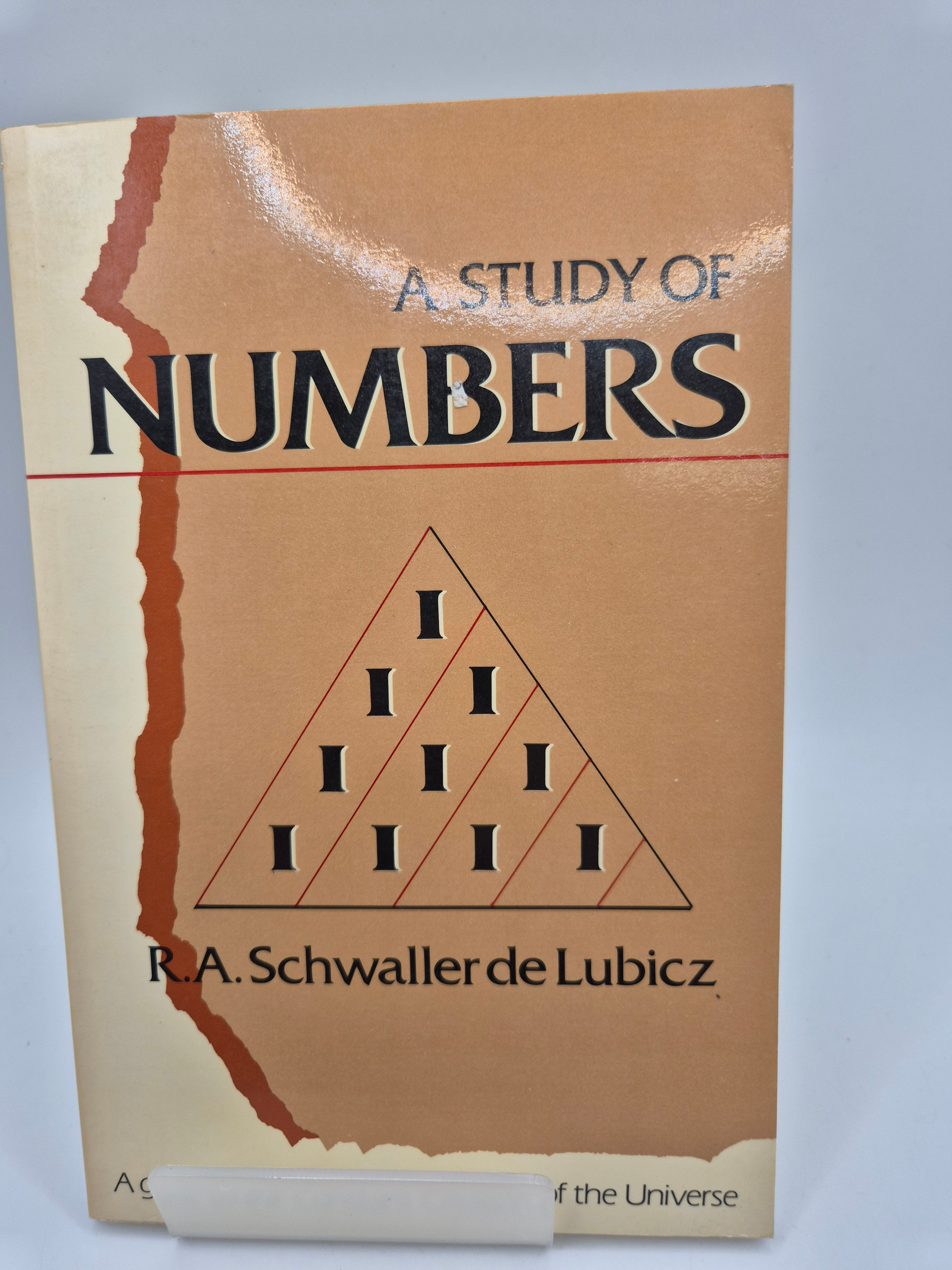 A Study of Numbers - R. A. Schwaller de Lubicz