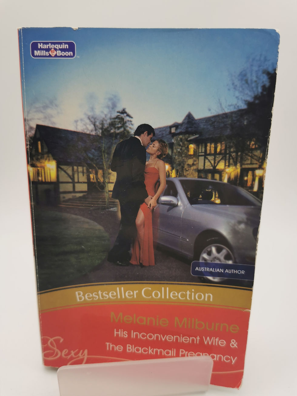 Thumbnail: His Inconvenient Wife / The Blackmail Preganancy - Melanie Milburne