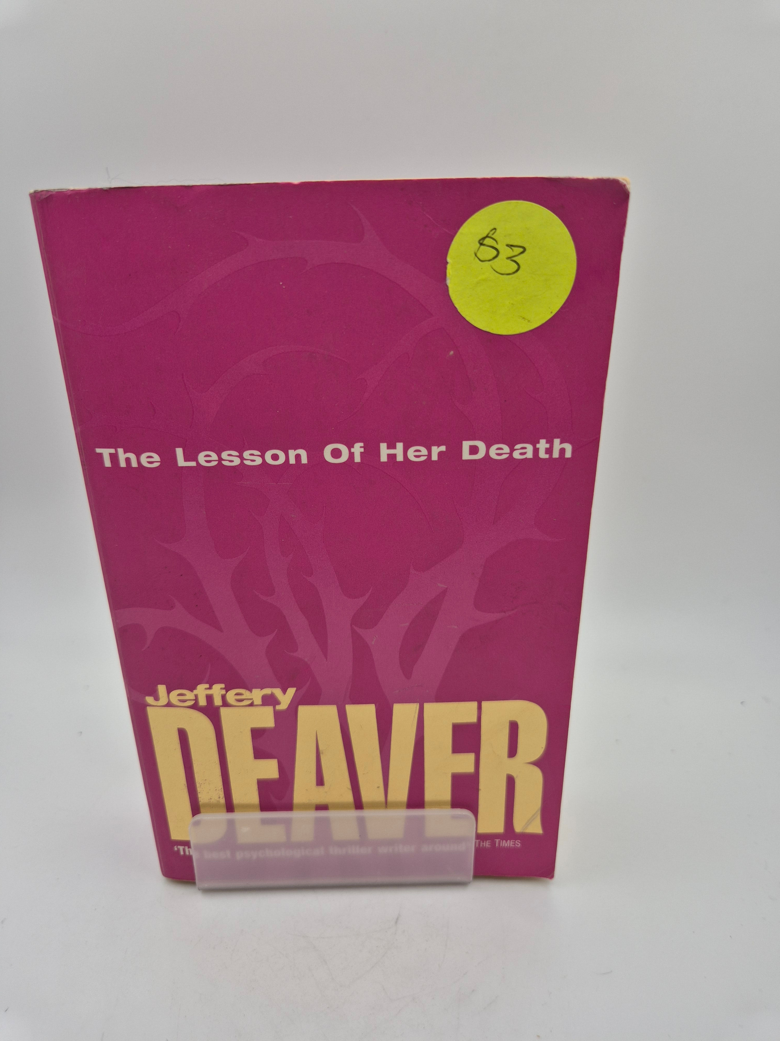 The Lesson of Her Death - Jeffery Deaver