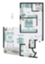 Wohnungsgrundriss