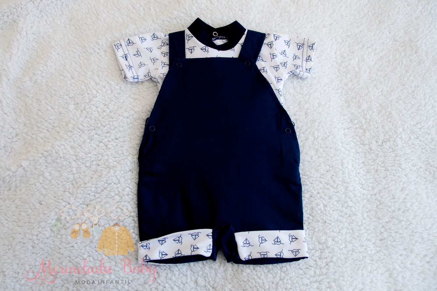 Conjunto 2 piezas barquitos