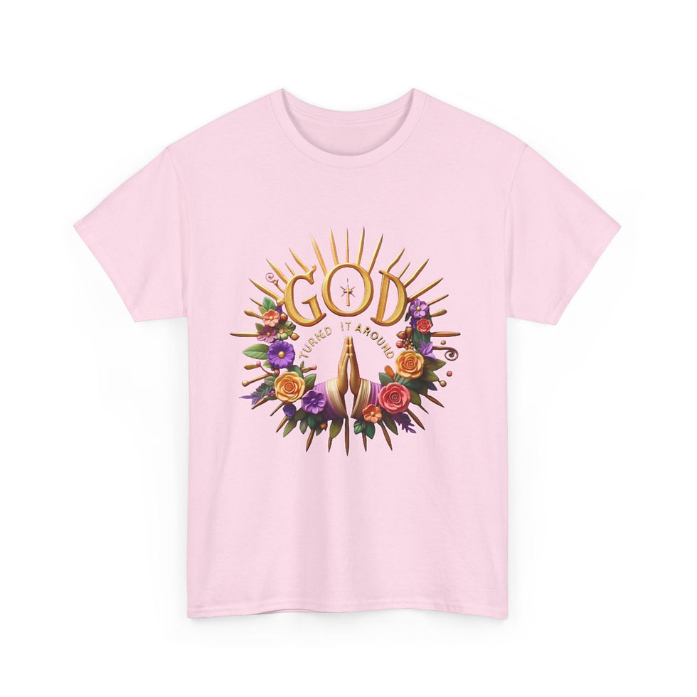 Thumbnail: Flora God Turned IT Around Cotton Tee