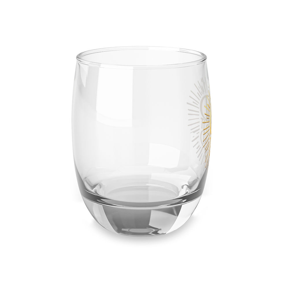 Thumbnail: God Turned It Around Glass Cup 