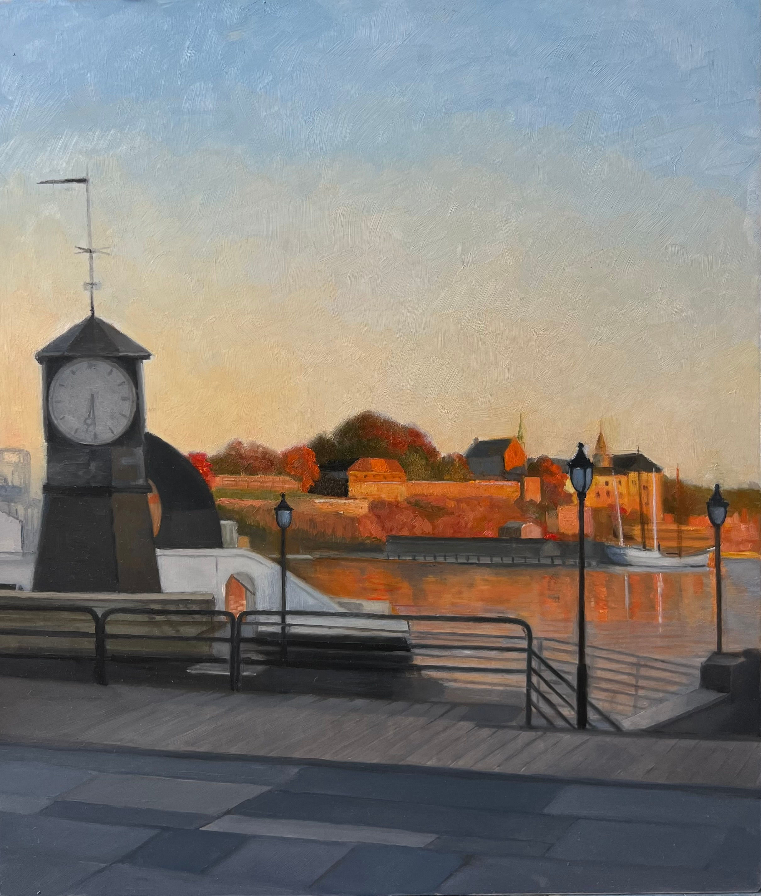 View from the pier, Oslo