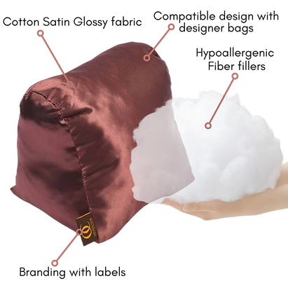 satin bag pillow layout