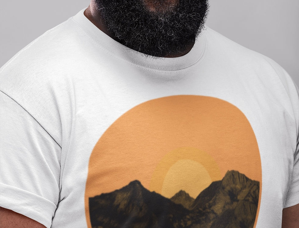 Designerdz Circular Retro T-Shirt