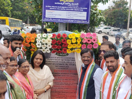 Rahmath Nagar Development Works Inaugurated by Minister Vivek Venkataswamy