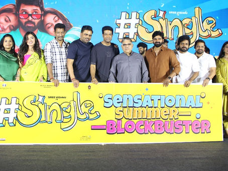Geetha Arts’ summer sensation #Single has emerged as a blockbuster, bringing joy to audiences and pride to the Telugu film industry.