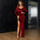 Thumbnail: Joline Long Sleeves Velvet Dress