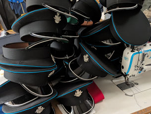 "Inside the Workshop: How B D Garments Manufactures Military Peak Caps in Belfast"