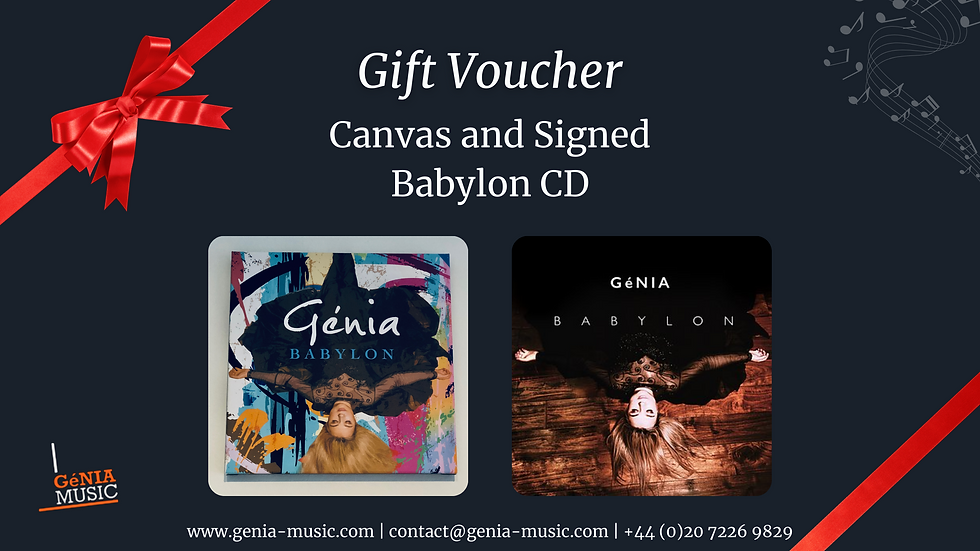 Babylon Canvas and Signed CD Bundle