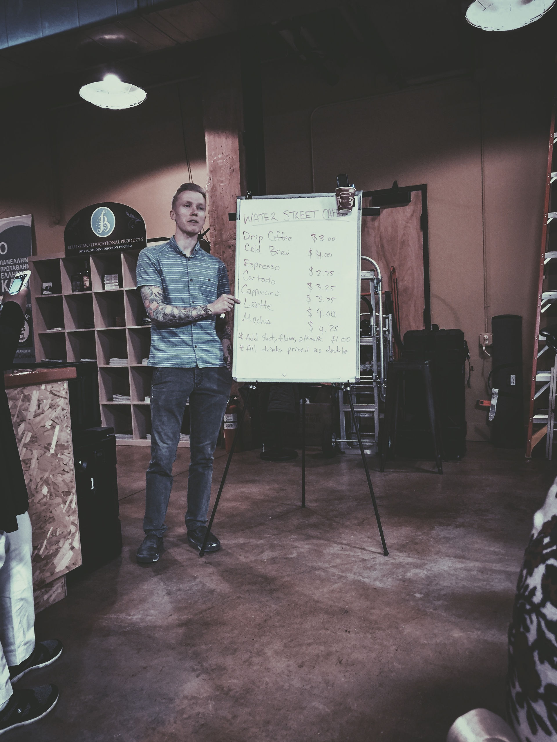 Menu talk