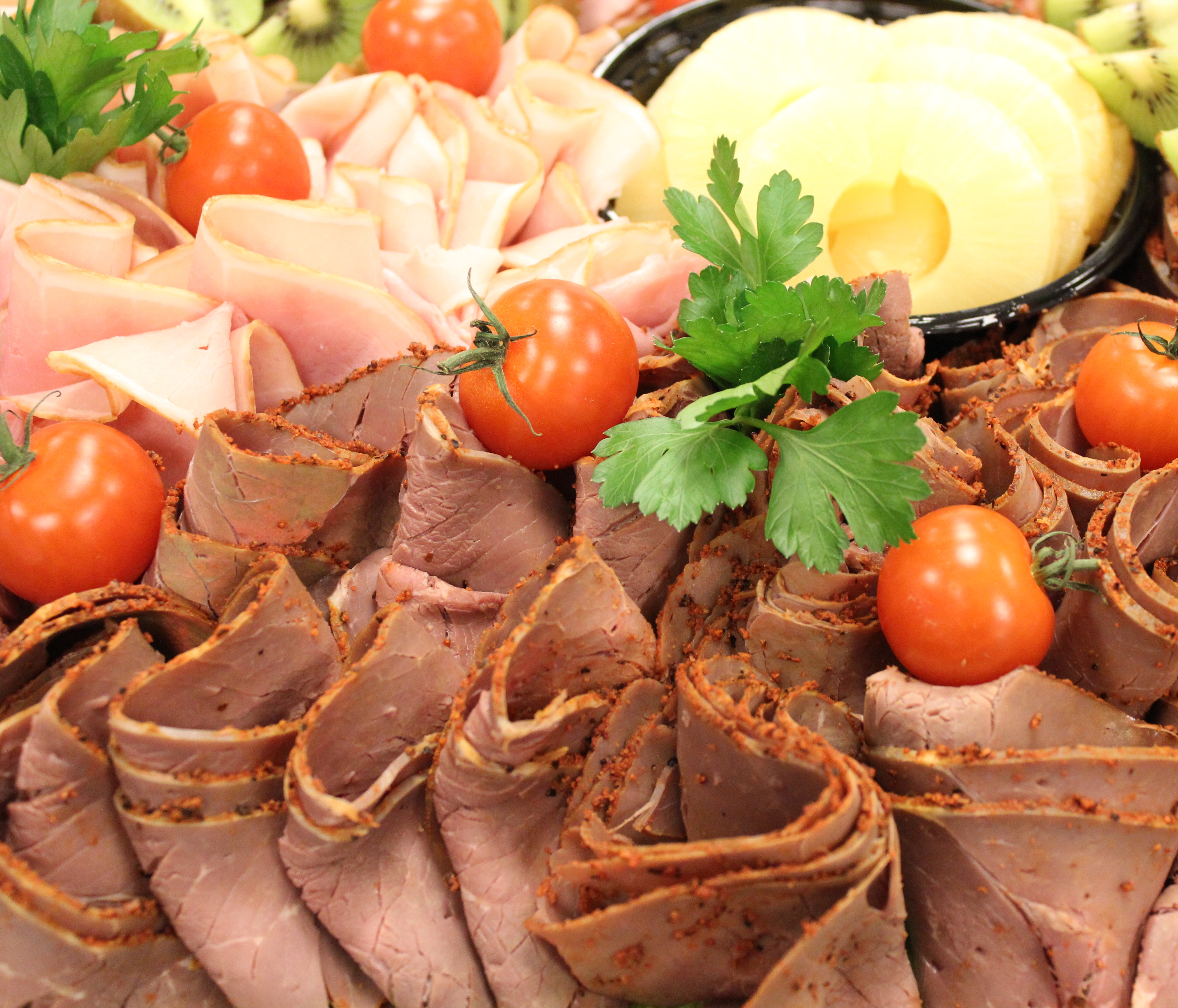 Arranged Food and Objects