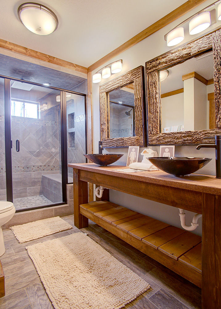 ANOTHER VIEW OF DOUBLE SINKS