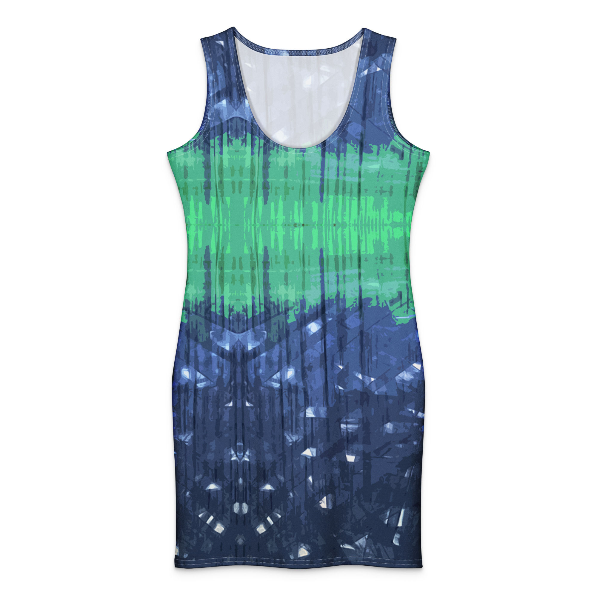 Midnight Haze Cotton Dress