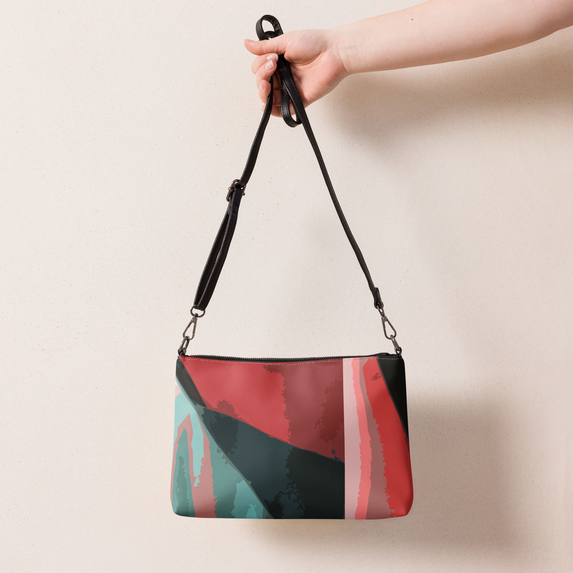 Color Block Crossbody Bag