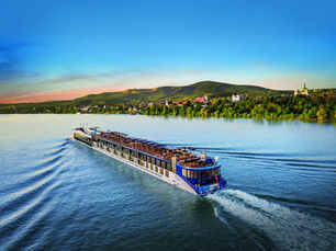 The AmaViola from AmaWaterways on the Danube