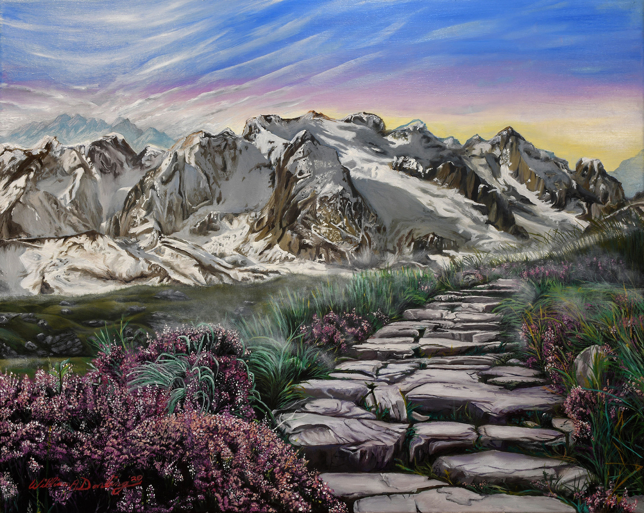 Limited Edition Print - Mountain Trail