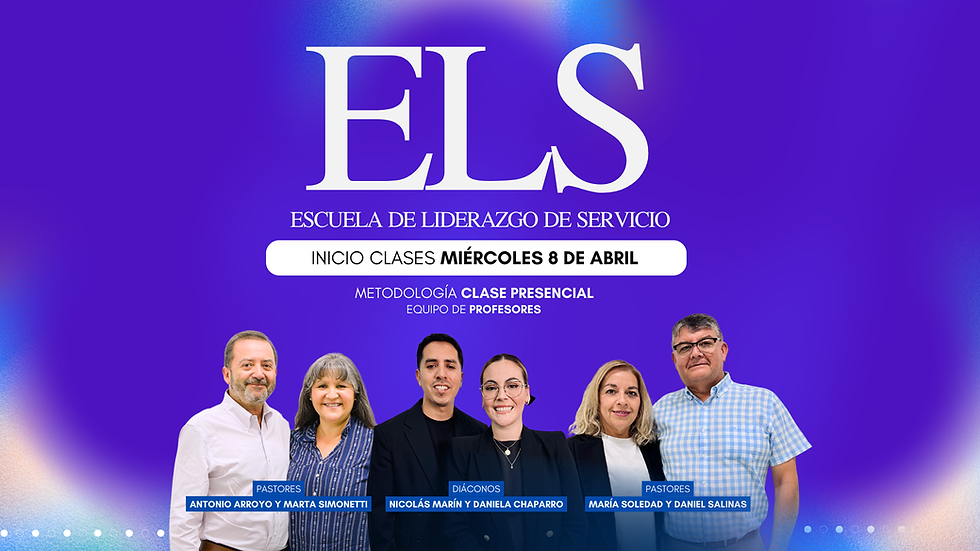 Inscripciones Escuela de Liderazgo y Servicio Marzo 2026