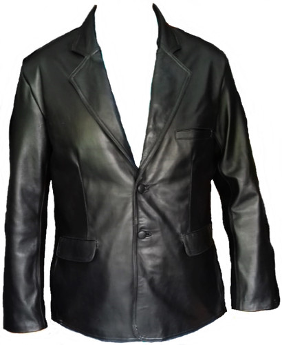 Saco de Piel para Caballero Estilo Vaquero