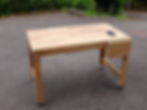 Bureau avec abattant