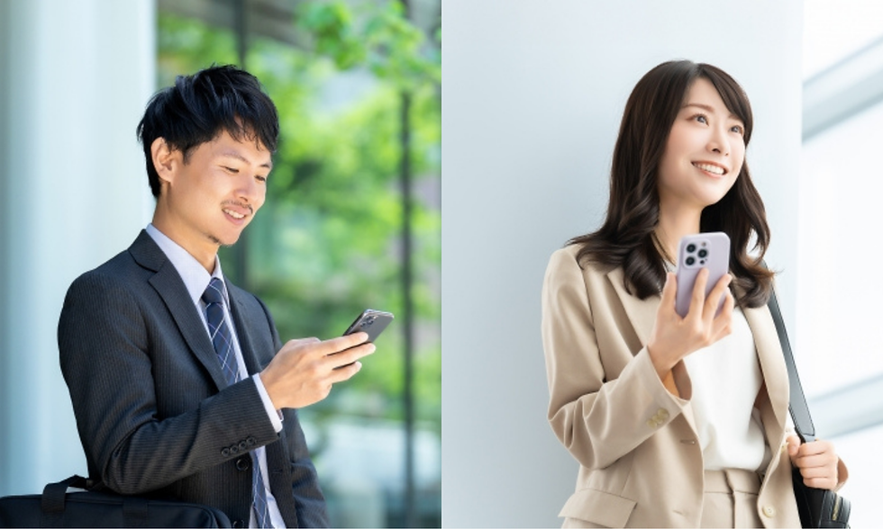 婚活が上手くいって将来を夢見る男女