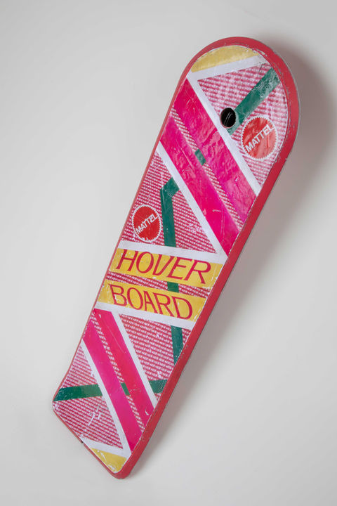 The authentic hoverboard from Back To The Future 2