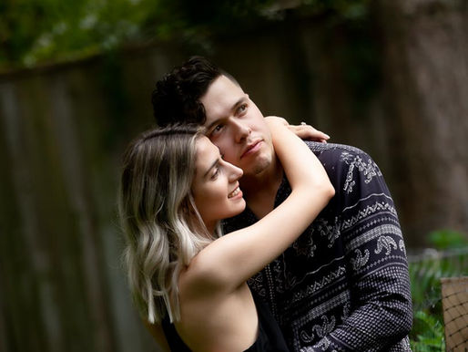Backyard Engagement Shoot