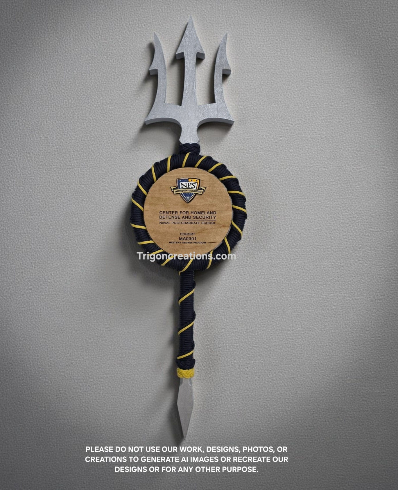 Naval Postgraduate School 30" Trident Award