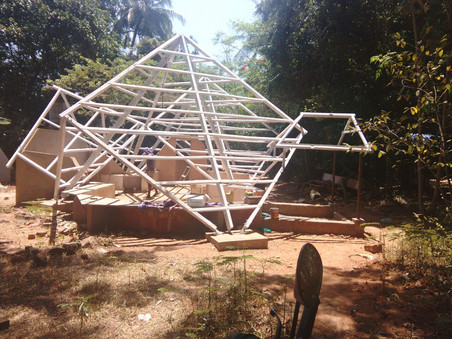 View of the frame