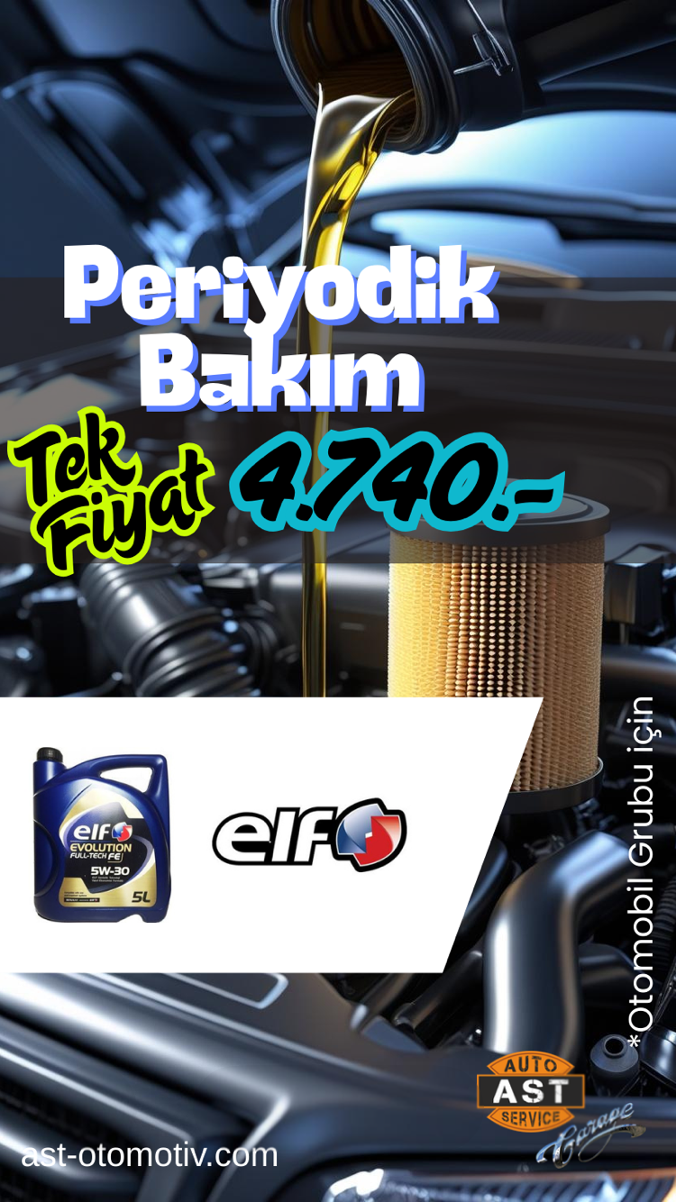 ELF · Periyodik Bakım Paketi