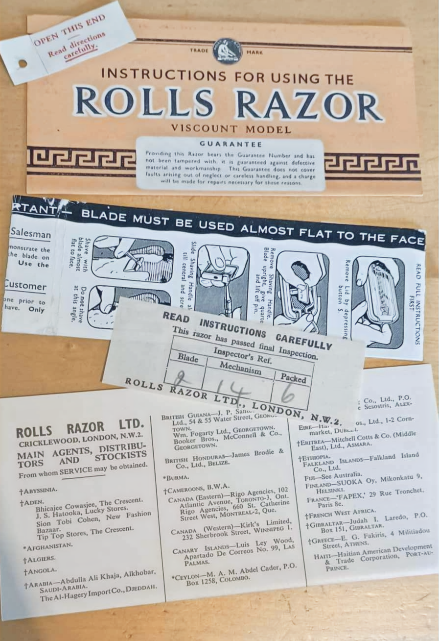 Thumbnail: Rolls Razor Complete set