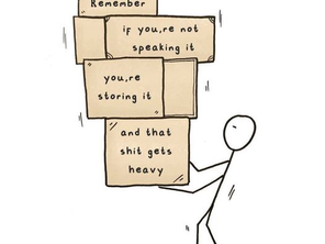 לפעמים כל מה שצריך לעשות זה לשבת על הספה... וזה המון !