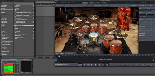 Superior Drummer MIDI Mapping and Ableton Rack with MIDI Names