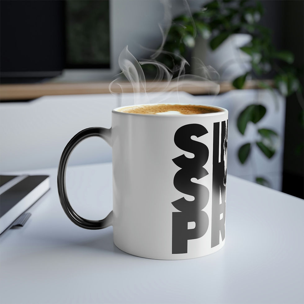 Thumbnail: Sinister Smile Press Color Morphing Mug, 11oz