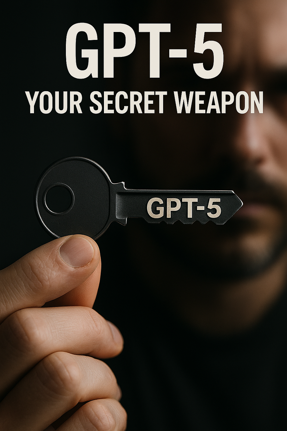Realtor holding a key that says GPT-5
