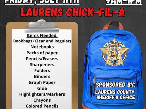 School Supply Drive and Back to School Bash