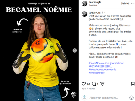 A quatre jours du début du Tournois de Football inter-écoles de journalisme à Toulouse, la gardienne de l'équipe féminine est déclarée forfait. Heureusement une remplaçante a été trouvée.