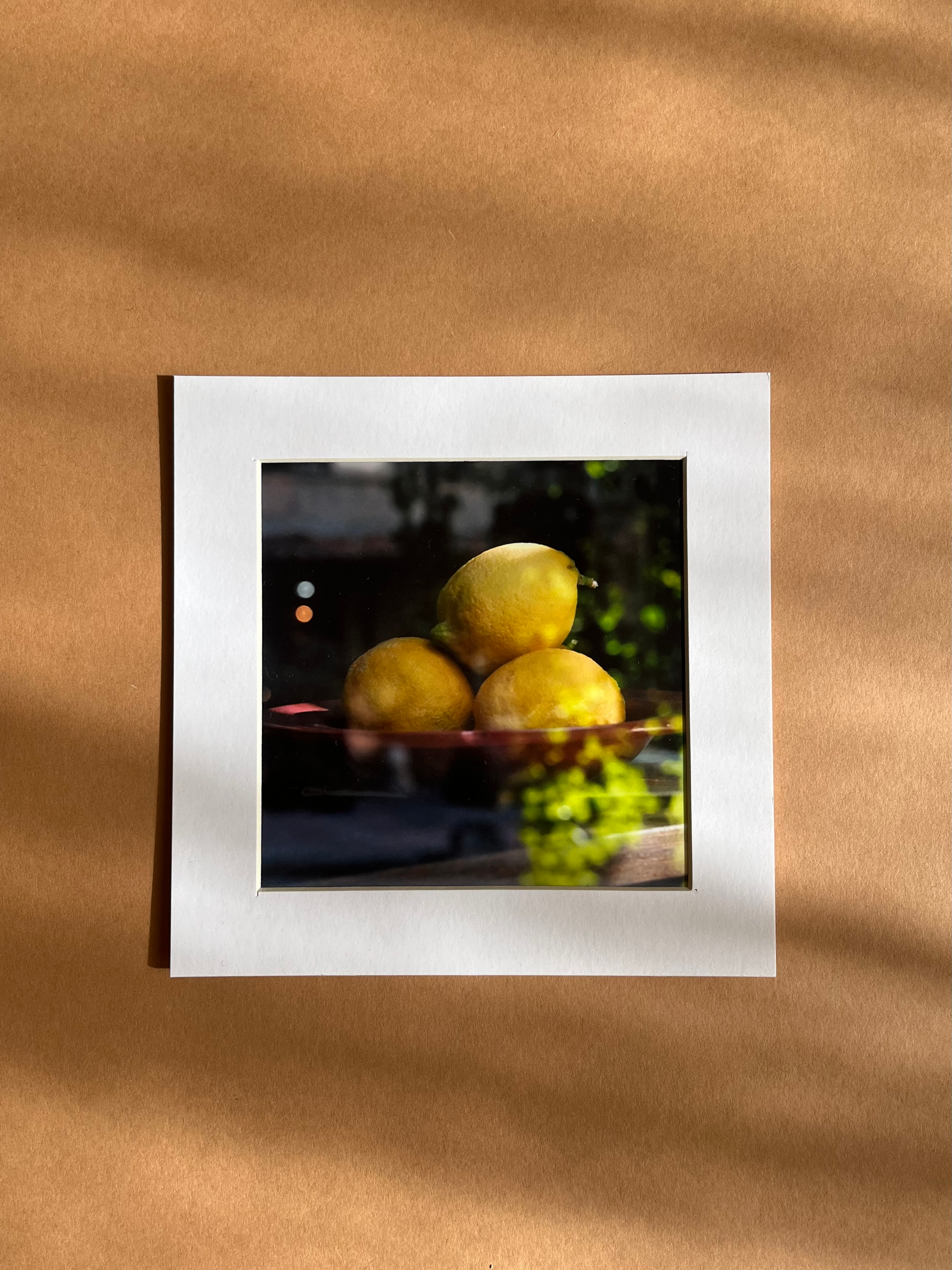 Slow Photo Print "mediterranean lemons"