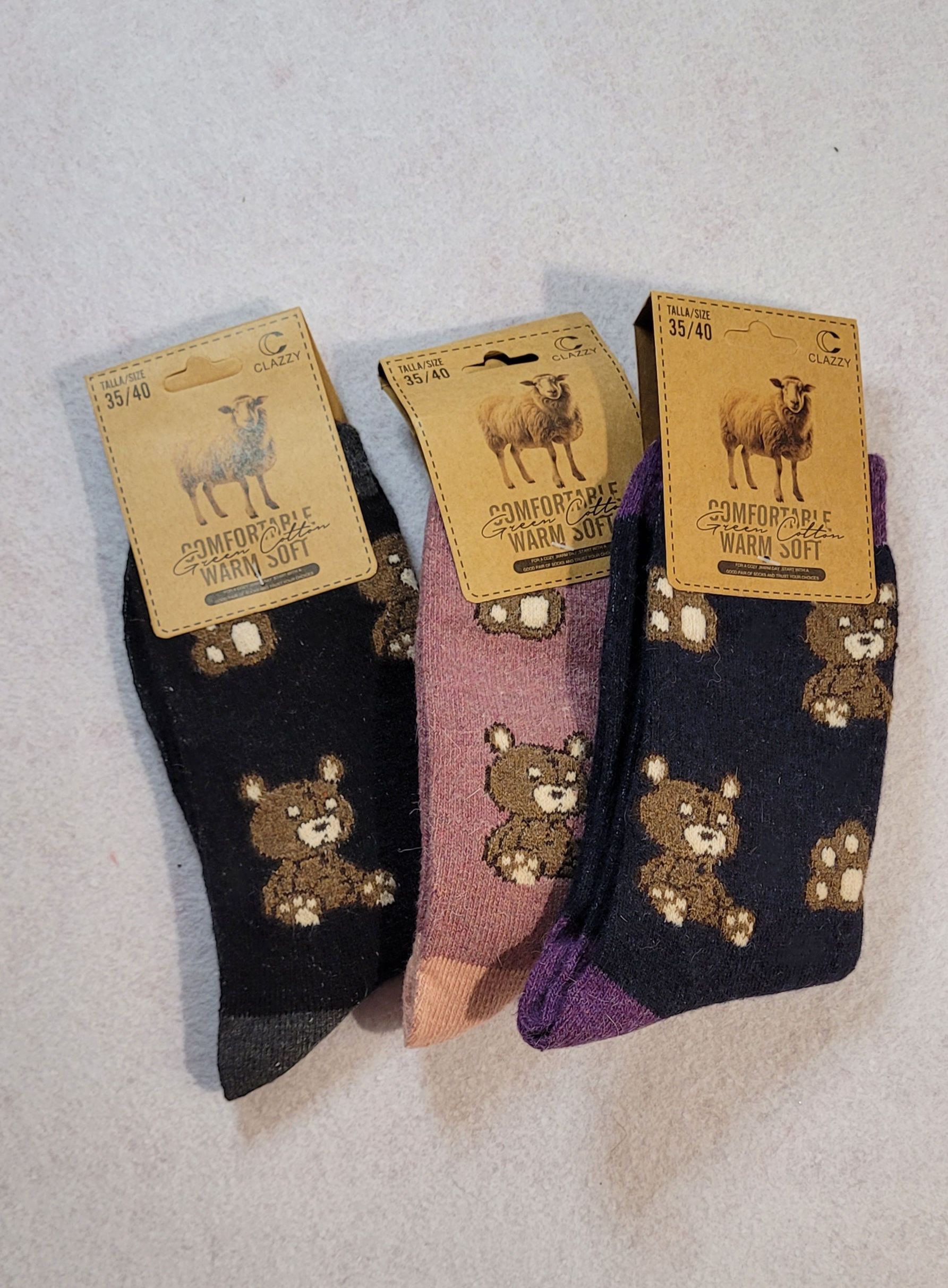 Pack de 3 mitjons sense costura