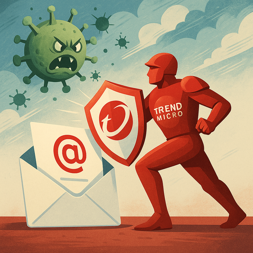 Image depicting TrendMicro protecting inbox