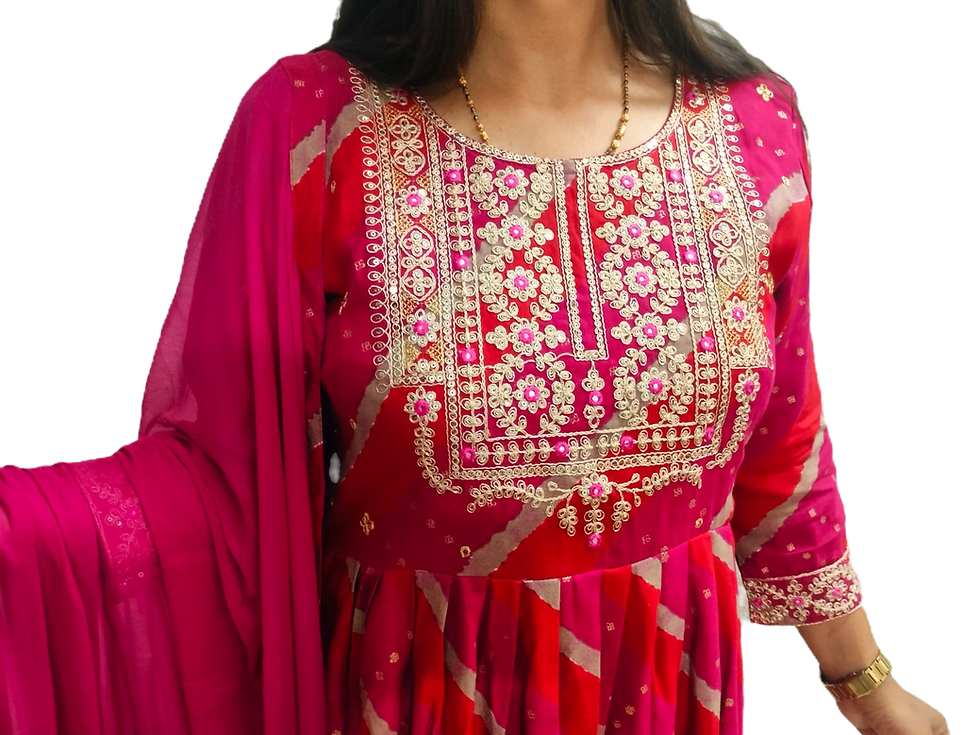 Thumbnail: Cotton Nyra Cut  Kurta Set