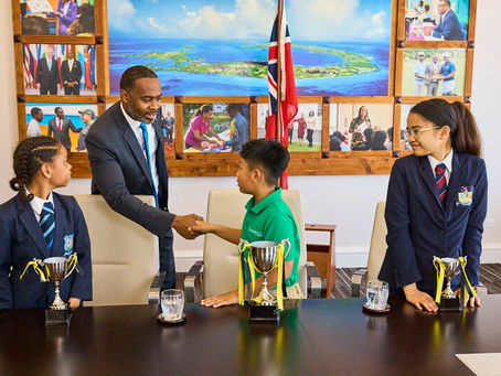 Premier meets top student spellers