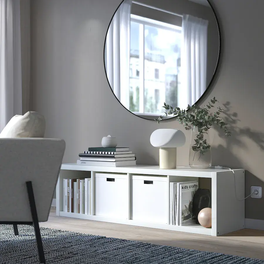 Thumbnail: IKEA Kallax shelf unit 1x4 white