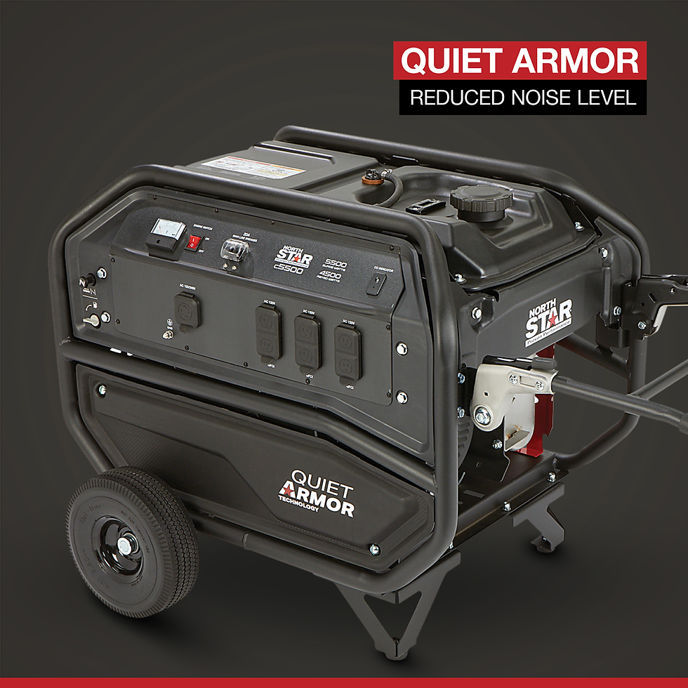 Thumbnail: NorthStar c5000 4,500 rated watt portable generator