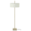 Thumbnail: IKEA Stockholm 2025 63in floor lamp, white textile/brass plated