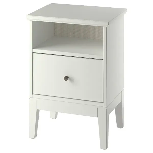 IKEA Idanas white nightstand