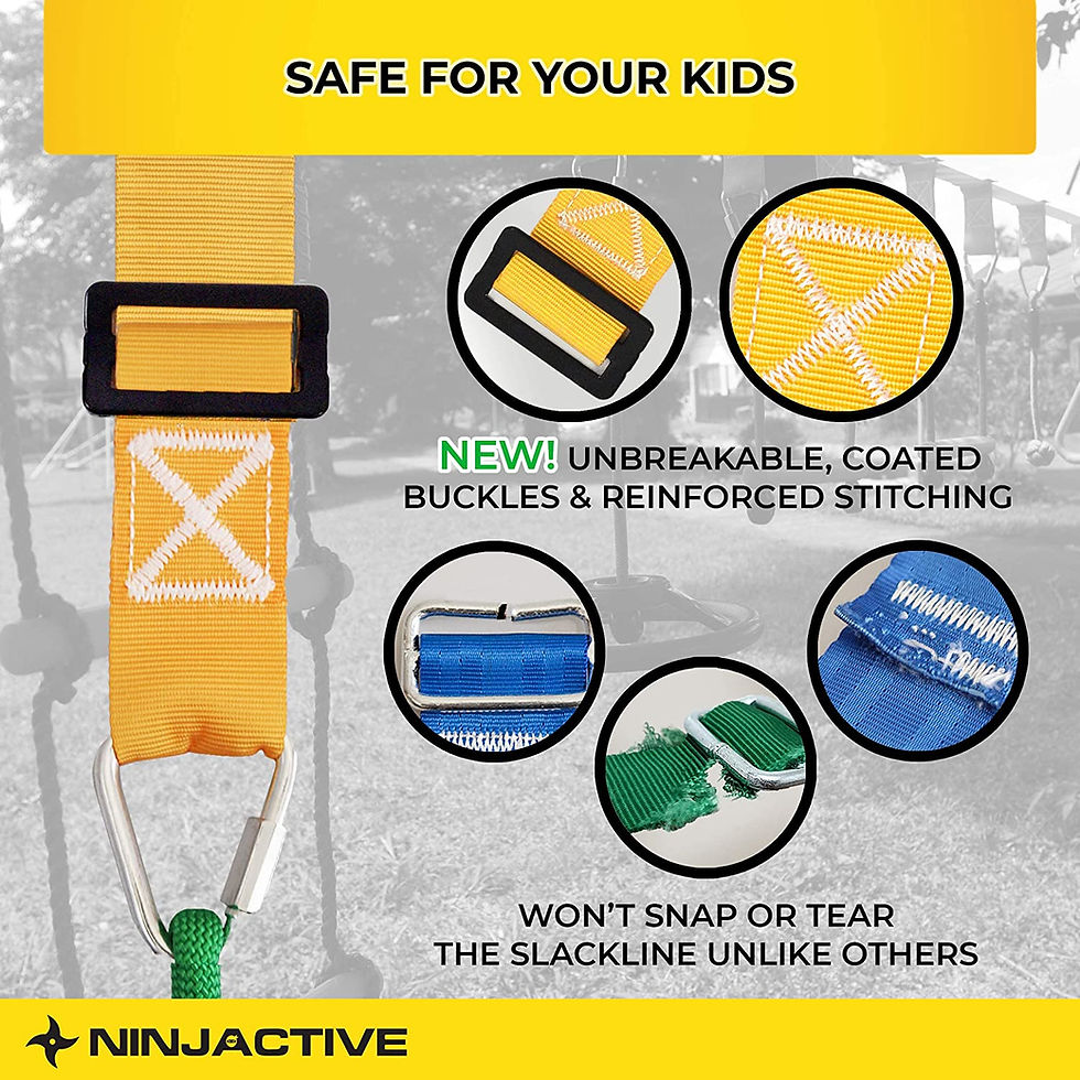 Thumbnail: NINJACTIVE Ninja Warrior Obstacle Course for Kids